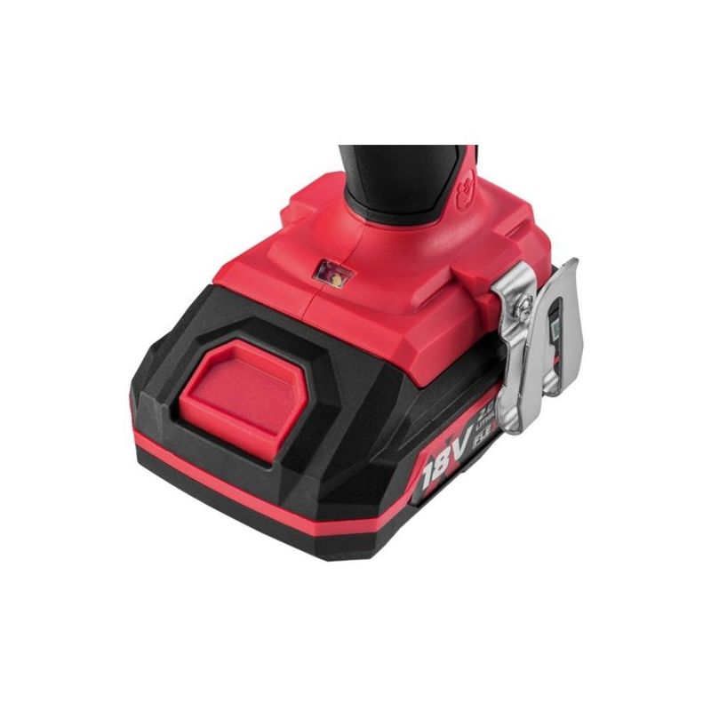 AKU bušilica odvijač PRAKTIK 40Nm 18V (PTQ093) + 2X baterija 2,0Ah + punjač Cijena Akcija