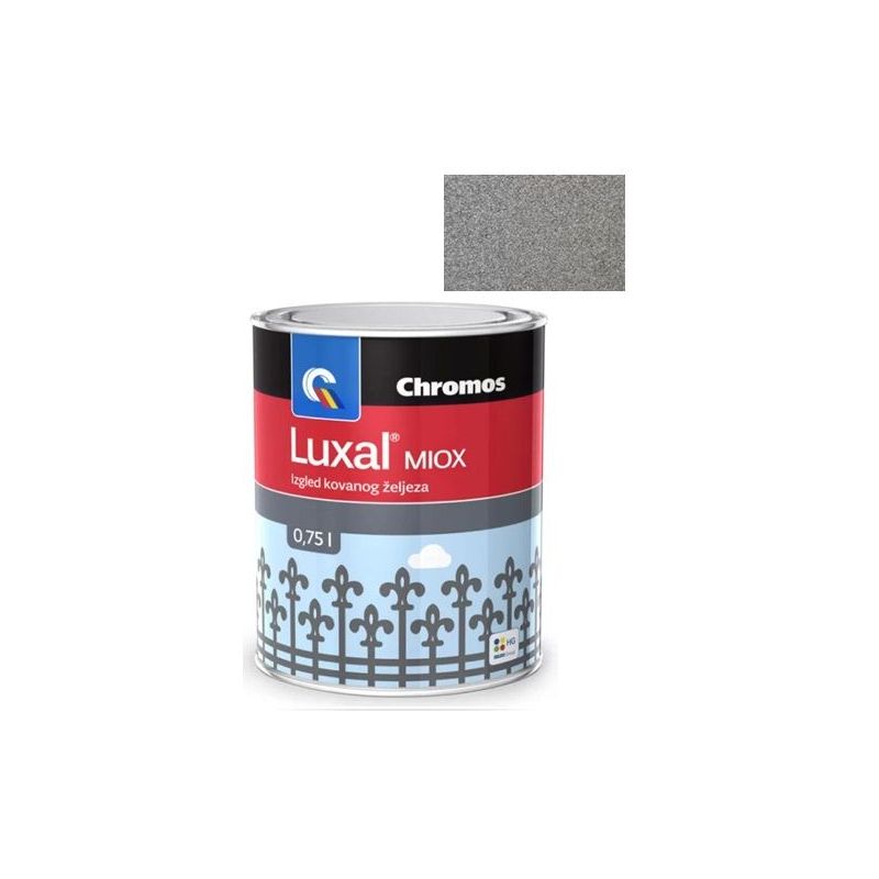 Izgled kovanog željeza srebrni Luxal Miox 0,75L