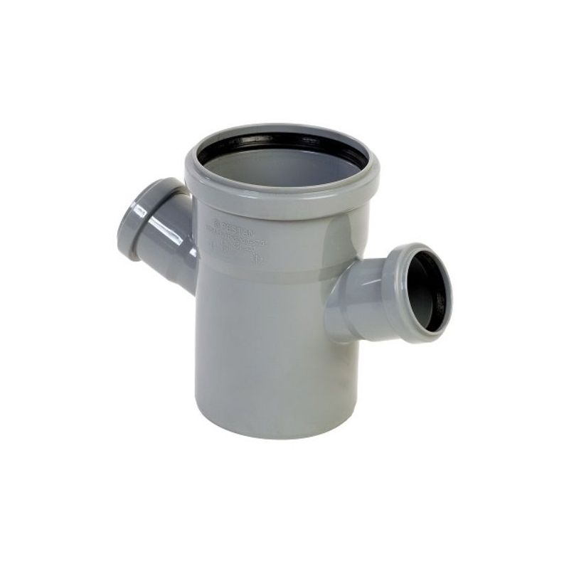 Kanalizacijska račva 110-50-50-45° dupla PVC