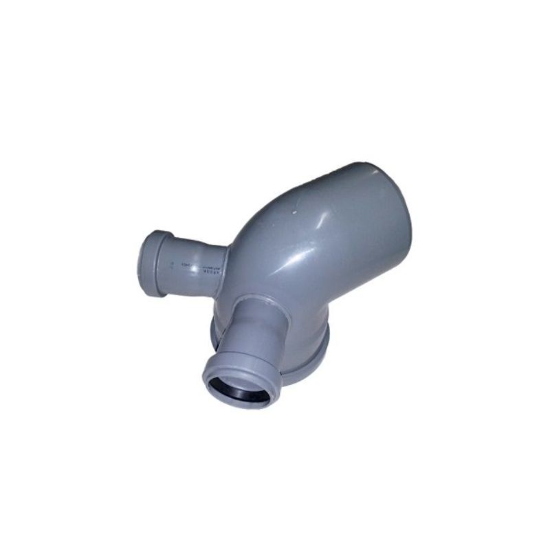Kanalizacijsko koljeno 110-50-50mm Duplo PVC Cijena