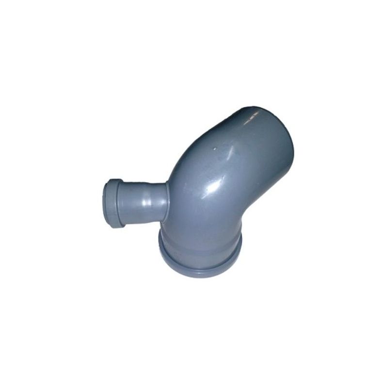 Kanalizacijsko koljeno 110-50mm Desno PVC