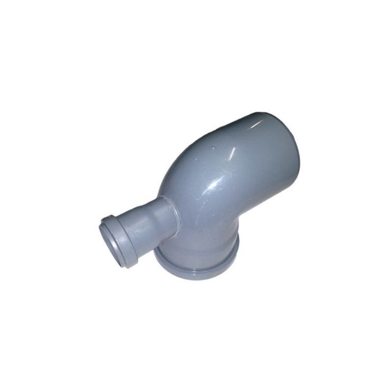 Kanalizacijsko koljeno 110-50mm Frontalno PVC