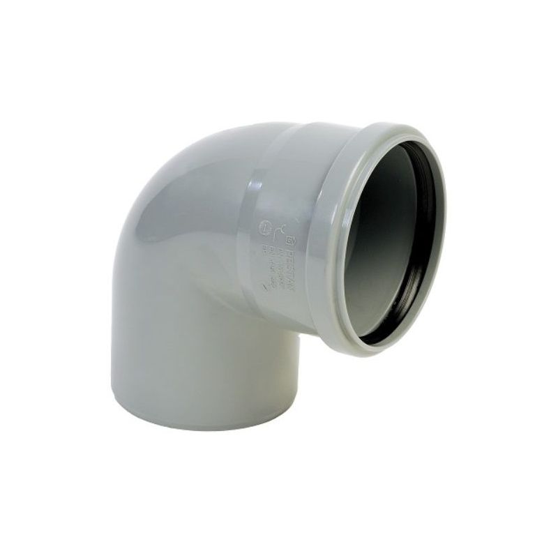 Kanalizacijsko koljeno 110-87,5° PVC 