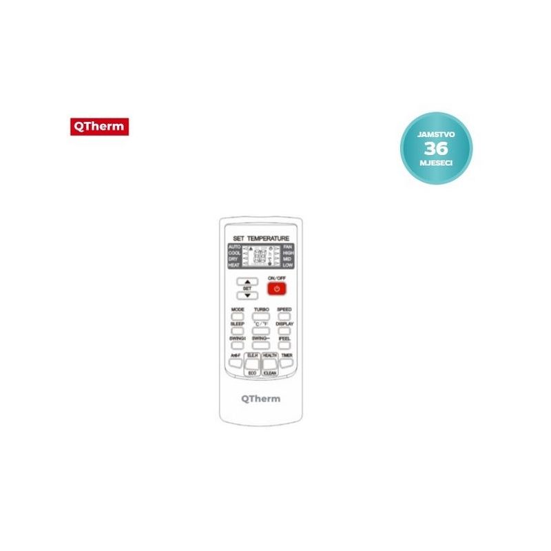 Klima uređaj Qtherm Flash Inverter 5,1kW Cijena Akcija