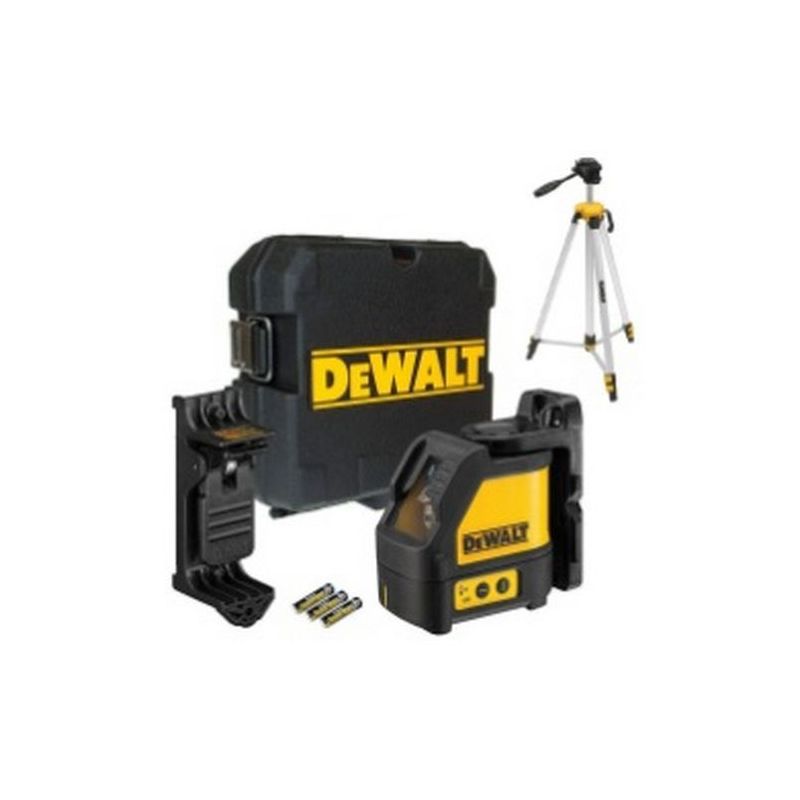 Križni laser u koferu + stativ DeWALT (DW088K + DE0881T) Cijena