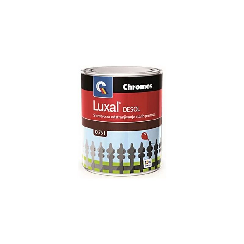 Sredstvo za odstranjivanje starih premaza Luxal Desol 0,75L Cijena