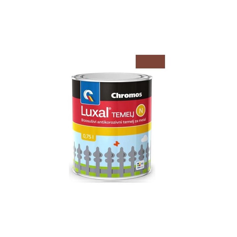 Temelj nitro oksidno crveni Luxal 0,75L Cijena