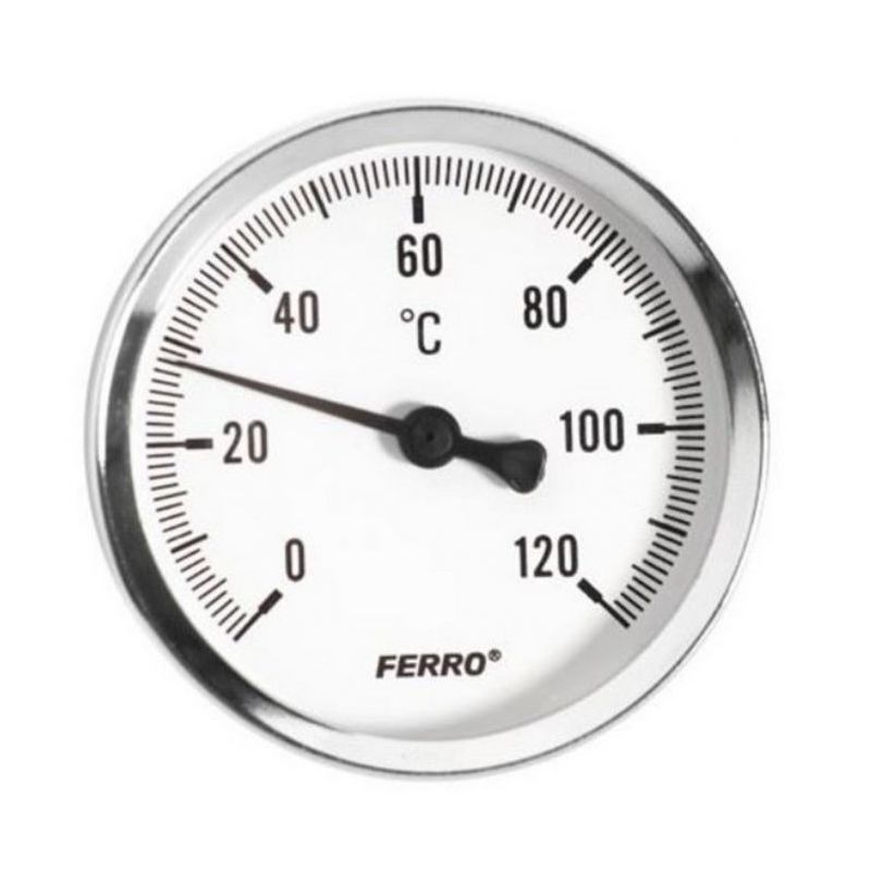 Termometar FI80 0-120°C L=40 Cijena