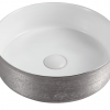 Armal umivaonik Art srebro+mat bijelo iznutra 360x360x120mm