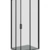 Tuš kabina Domino 80x80x190cm ARMAL (CRNI PROFIL)